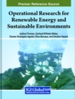 Image for Operational Research for Renewable Energy and Sustainable Environments