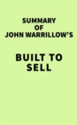 Image for Summary of John Warrillow&#39;s Built to Sell