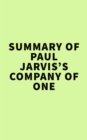 Image for Summary of Paul Jarvis&#39;s Company of One