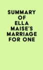 Image for Summary of Ella Maise&#39;s Marriage for One