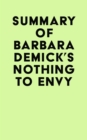 Image for Summary of Barbara Demick&#39;s Nothing to Envy