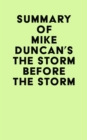Image for Summary of Mike Duncan&#39;s The Storm Before the Storm
