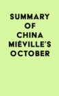 Image for Summary of China Mieville&#39;s October