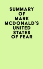 Image for Summary of Mark McDonald&#39;s United States of Fear