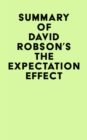 Image for Summary of David Robson&#39;s The Expectation Effect
