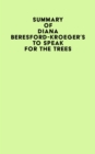 Image for Summary of Diana Beresford-Kroeger&#39;s To Speak for the Trees