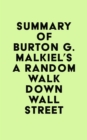 Image for Summary of Burton G. Malkiel&#39;s A Random Walk Down Wall Street
