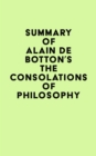 Image for Summary of Alain De Botton&#39;s The Consolations of Philosophy
