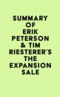 Image for Summary of Erik Peterson &amp; Tim Riesterer&#39;s The Expansion Sale