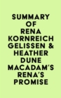 Image for Summary of Rena Kornreich Gelissen &amp; Heather Dune Macadam&#39;s Rena&#39;s Promise