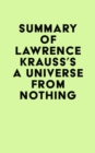 Image for Summary of Lawrence Krauss&#39;s A Universe from Nothing