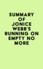 Image for Summary of Jonice Webb&#39;s Running on Empty No More