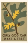 Image for Vintage Journal Only God Can Make a Tree