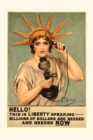 Image for Vintage Journal Liberty Telephoning for Money Poster
