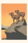 Image for Vintage Journal Big Horn Sheep on Rocks
