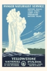 Image for Vintage Journal Yellowstone National Park Travel Poster, Old Faithful