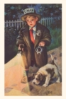 Image for Vintage Journal Little Boy Playing G-Man