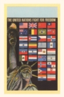Image for Vintage Journal Statue of Liberty, UN Flags, New York City