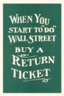 Image for Vintage Journal Wall Street, Return Ticket