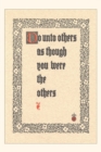 Image for Vintage Journal Golden Rule