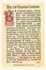 Image for Vintage Journal Be of Good Cheer, Emerson Quote