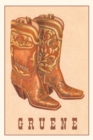 Image for Vintage Journal Guene, Cowboy Boots