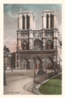 Image for Vintage Journal Facade of Notre Dame Cathedral