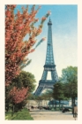 Image for Vintage Journal Eiffel Tower, Peach Blossoms