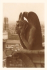 Image for Vintage Journal Gargoyle on Notre Dame Cathedral