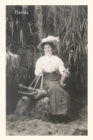 Image for Vintage Journal Woman with Gator on a Leash