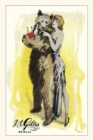 Image for Vintage Journal Woman with Bear Carrying Liquor Bottles