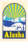 Image for Vintage Journal Alaska Decal, Polar Bear
