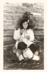 Image for Vintage Journal Indigenous Alaskan Girl Carving Ivory