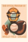 Image for Vintage Journal Wrigley Field Poster with Phantom Catcher