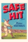 Image for Vintage Journal Safe Hit Vegetable Crate Label