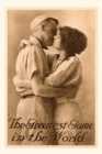 Image for Vintage Journal Baseball Couple Kissing