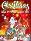 Image for Christmas Color By Number Coloring Book For Boys