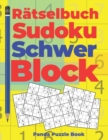 Image for Ratselbuch Sudoku Schwer Block : Logikspiele Fur Erwachsene