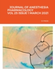 Image for Journal of Anesthesia Pharmacology Vol 25 Issue 1 March 2021 Di Press