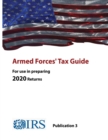 Image for Armed Forces&#39; Tax Guide - Publication 3 (For use in preparing 2020 Returns)