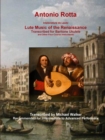 Image for Antonio Rotta Intabolatura de Lauto Lute Music of the Renaissance Transcribed for Baritone Ukulele and Other Four-Course Instruments