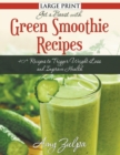 Image for Get A Boost With Green Smoothie Recipes (LARGE PRINT)