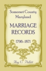 Image for Somerset County, Maryland Marriage Records, 1796-1871