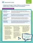 Image for Catalyzing Change in Early Childhood and Elementary Mathematics