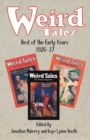 Image for Weird Tales : Best of the Early Years 1926-27