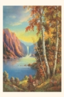 Image for Vintage Journal Trees by a Lake in Autumn