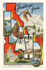 Image for Vintage Journal Greetings from Idaho