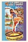 Image for Vintage Journal Las Vegas Daytime Sun, Nighttime Fun, Nevada Travel Poster