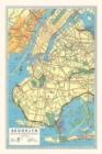 Image for Vintage Journal Map of Brooklyn, New York