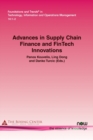 Image for Advances in Supply Chain Finance and FinTech Innovations